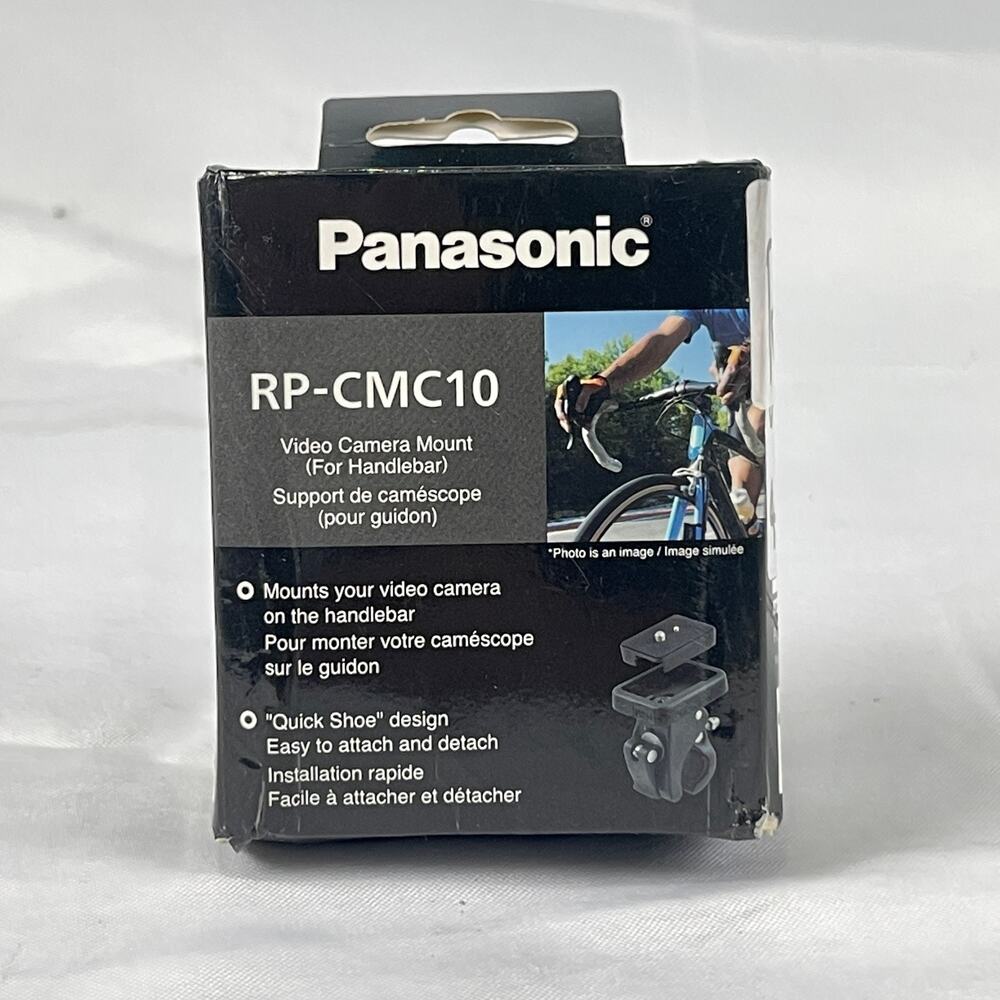 Panasonic RP-CMC10 Video Camera Handlebar Mount Quick Shoe Bicycle Clamp